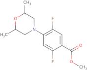 Methyl 4-(2,6-dimethylmorpholin-4-yl)-2,5-difluorobenzoate