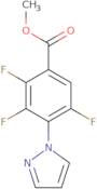 Methyl 2,3,5-trifluoro-4-(1H-pyrazol-1-yl)benzoate