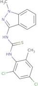 N-(2,4-Dichloro-6-methylphenyl)-N'-(1-methyl-1H-indazol-3-yl)thiourea