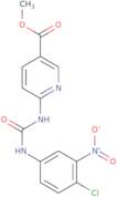 Methyl 6-{[(4-chloro-3-nitrophenyl)carbamoyl]amino}nicotinate