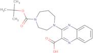 tert-Butyl 4-(3-carboxyquinoxalin-2-yl)homopiperazine-1-carboxylate