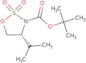 (4R)-2,2-Dioxido-4-isopropyl-1,2,3-oxathiazolidine, N-BOC protected