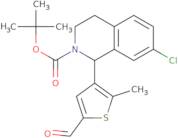 tert-Butyl 7-chloro-1-(5-formyl-2-methylthiophen-3-yl)-3,4-dihydroisoquinoline-2(1H)-carboxylate