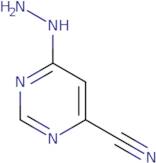 6-Hydrazinylpyrimidine-4-carbonitrile