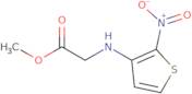 Methyl 2-[(2-nitrothiophen-3-yl)amino]acetate