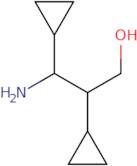 3-Amino-2,3-dicyclopropylpropan-1-ol