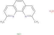 2,9-Dimethyl-1,10-phenanthroline hydrochloride monohydrate