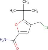 5-tert-Butyl-4-(chloromethyl)-2-furamide