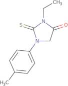 3-Ethyl-1-(4-methylphenyl)-2-thioxo-4-imidazolidinone