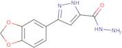 5-Benzo[1,3]dioxol-5-yl-1 H -pyrazole-3-carboxylic acid hydrazide