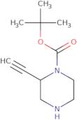 tert-Butyl 2-ethynylpiperazine-1-carboxylate