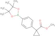 4-[(1-Methoxycarbonyl)cyclopropyl]phenylboronic acid pinacol ester