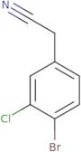 2-(4-Bromo-3-chlorophenyl)acetonitrile