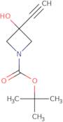 tert-Butyl 3-ethynyl-3-hydroxyazetidine-1-carboxylate