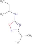 N-Butan-2-yl-3-propan-2-yl-1,2,4-oxadiazol-5-amine