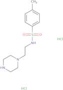 4-Methyl-N-[2-(piperazin-1-yl)ethyl]benzene-1-sulfonamide dihydrochloride