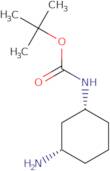 rac-tert-butyl N-[(1R,3S)-3-aminocyclohexyl]carbamate, cis