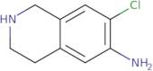 7-Chloro-1,2,3,4-tetrahydroisoquinolin-6-amine