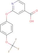 2-[4-(Trifluoromethoxy)phenoxy]isonicotinic acid