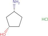 (1S,3R)-3-Aminocyclopentanol hydrochloride