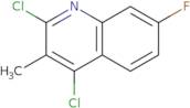 2,4-Dichloro-7-fluoro-3-methylquinoline