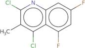 2,4-dichloro-5,7-difluoro-3-methylquinoline