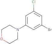 1-Bromo-3-chloro-5-morpholinobenzene