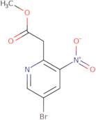 Methyl 2-(5-bromo-3-nitropyridin-2-yl)acetate