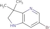 6-bromo-3,3-dimethyl-1H,2H,3H-pyrrolo[3,2-b]pyridine