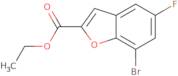 Ethyl 7-bromo-5-fluorobenzofuran-2-carboxylate