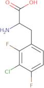 3-Chloro-2,4-difluoro-DL-phenylalanine