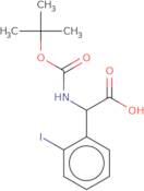 2-{[(tert-Butoxy)carbonyl]amino}-2-(2-iodophenyl)acetic acid