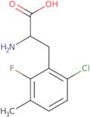 6-Chloro-2-fluoro-3-methyl-DL-phenylalanine