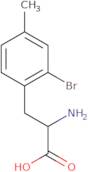 2-Amino-3-(2-bromo-4-methylphenyl)propanoic acid