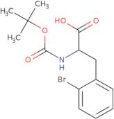 3-(2-Bromophenyl)-2-{[(tert-butoxy)carbonyl]amino}propanoic acid