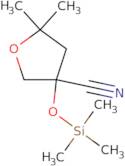 5,5-dimethyl-3-[(trimethylsilyl)oxy]oxolane-3-carbonitrile