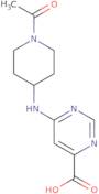 6-[(1-Acetylpiperidin-4-yl)amino]pyrimidine-4-carboxylic acid