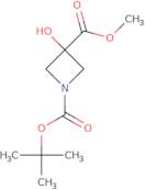 Methyl 1-boc-3-hydroxyazetidine-3-carboxylate