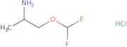 (2S)-1-(Difluoromethoxy)propan-2-amine hydrochloride