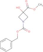 1-benzyl 3-methyl 3-hydroxyazetidine-1,3-dicarboxylate