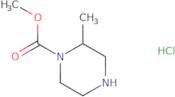 Methyl (2S)-2-methylpiperazine-1-carboxylate hydrochloride