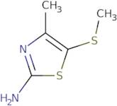 4-Methyl-5-(methylsulfanyl)-1,3-thiazol-2-amine