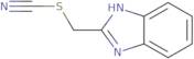 {[(1H-1,3-Benzodiazol-2-yl)methyl]sulfanyl}carbonitrile