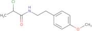 2-Chloro-N-[2-(4-methoxyphenyl)ethyl]propanamide