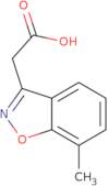 2-(7-Methyl-1,2-benzoxazol-3-yl)acetic acid