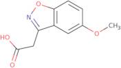 2-(5-Methoxy-1,2-benzoxazol-3-yl)acetic acid