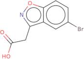 2-(5-bromo-1,2-benzoxazol-3-yl)acetic acid