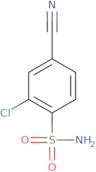 2-Chloro-4-cyanobenzenesulfonamide