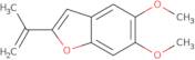 5,6-Dimethoxy-2-isopropenylbenzofuran