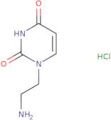 1-(2-Aminoethyl)-1,2,3,4-tetrahydropyrimidine-2,4-dione hydrochloride